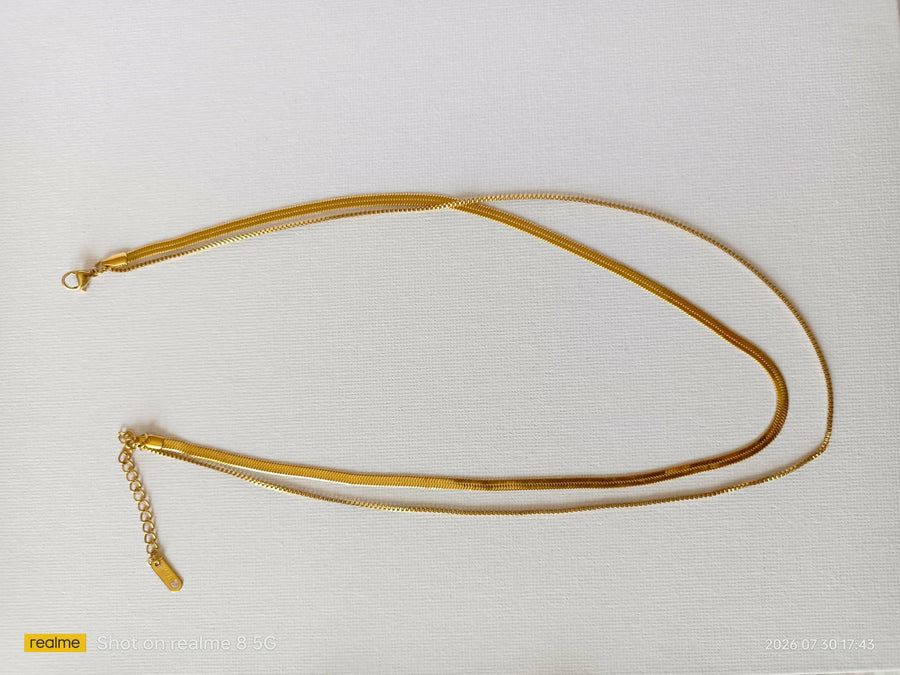Siena Snake Chain Necklace - view 1