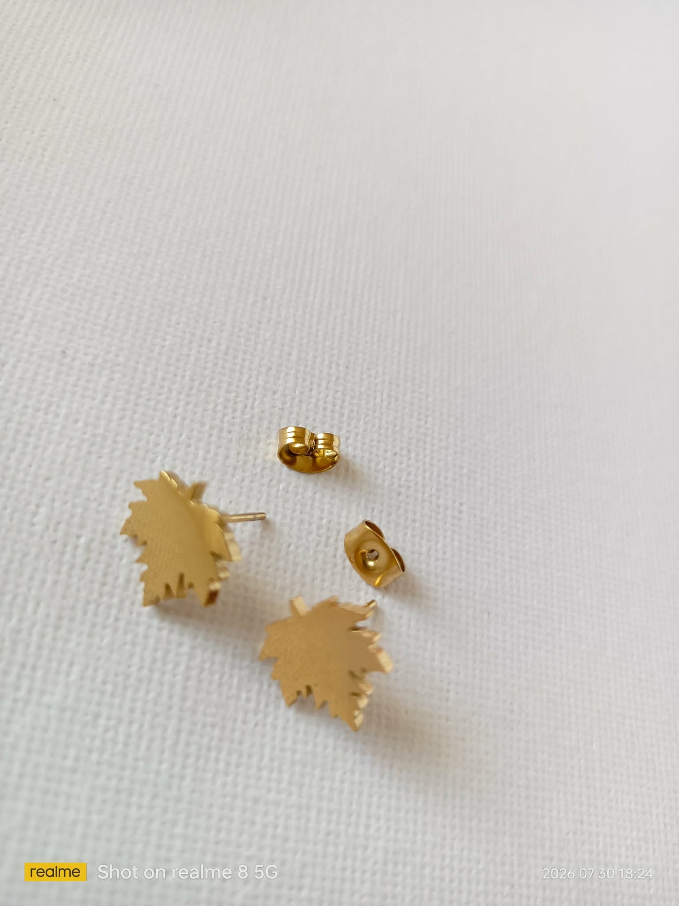 Sylva Leaf Studs - view 2