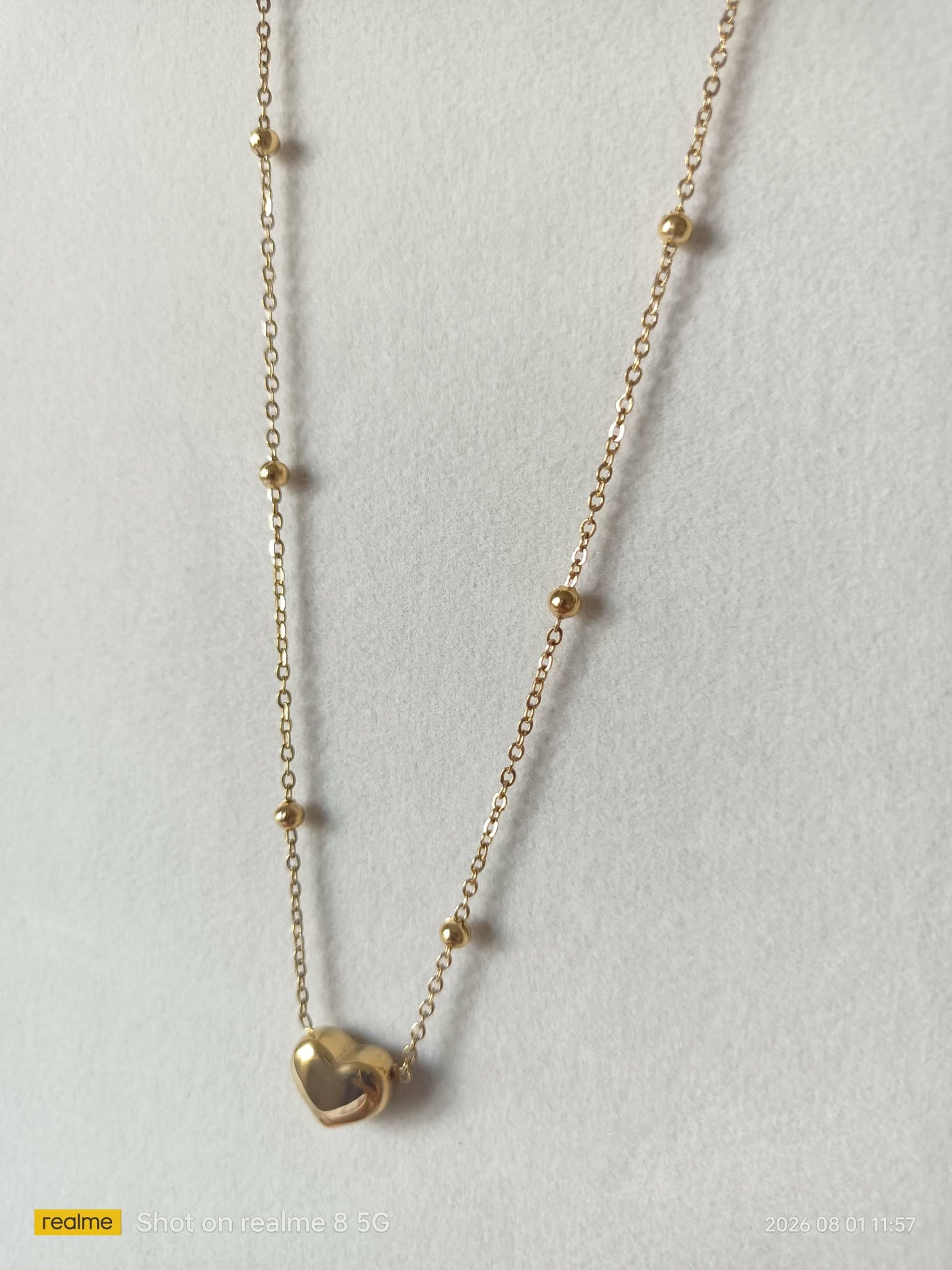 Amora Station Necklace - view 1
