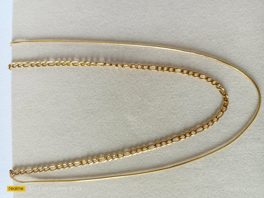 Celine Layered Chain Necklace - view 1