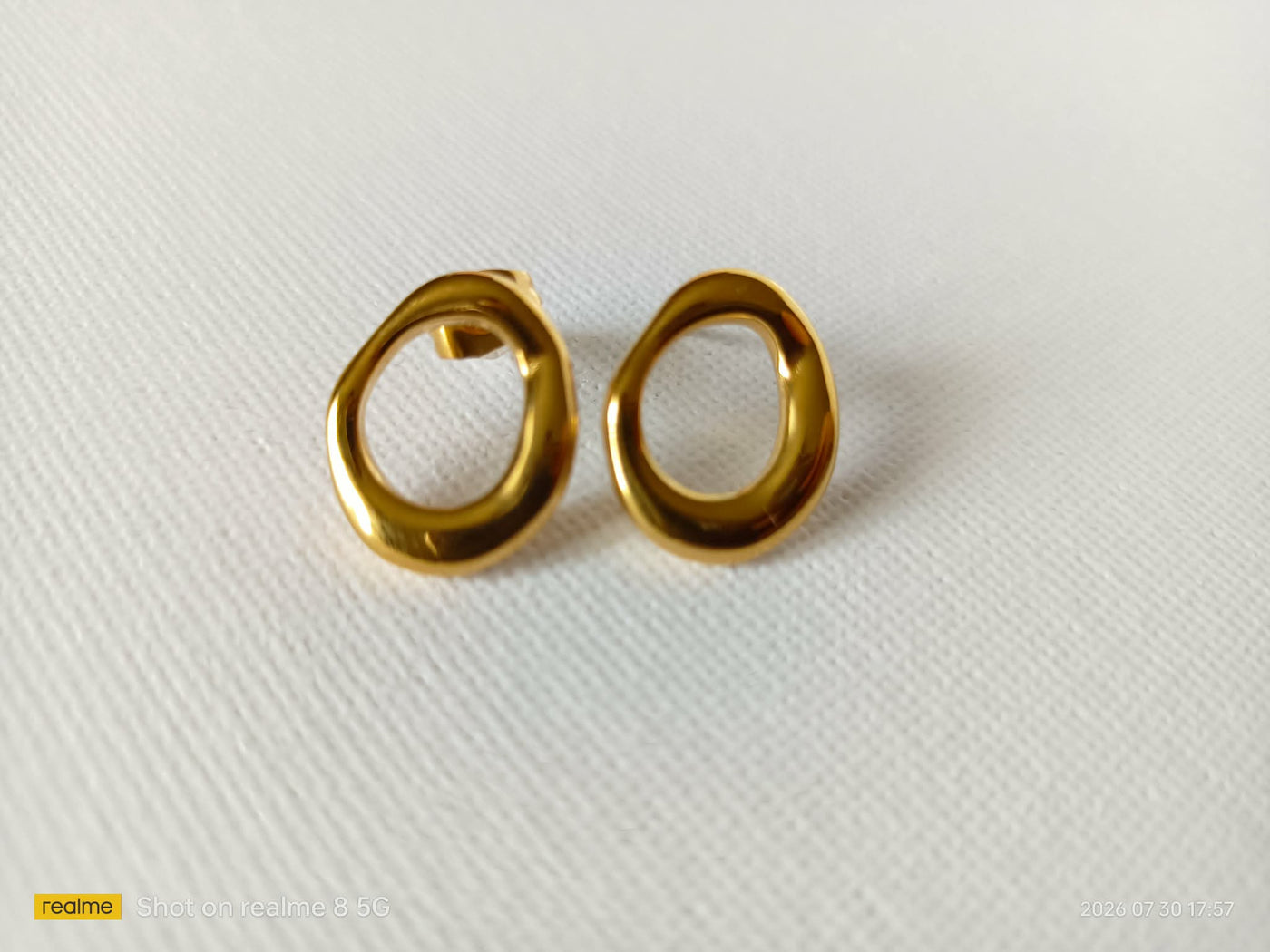 Elara Oval Studs - view 1