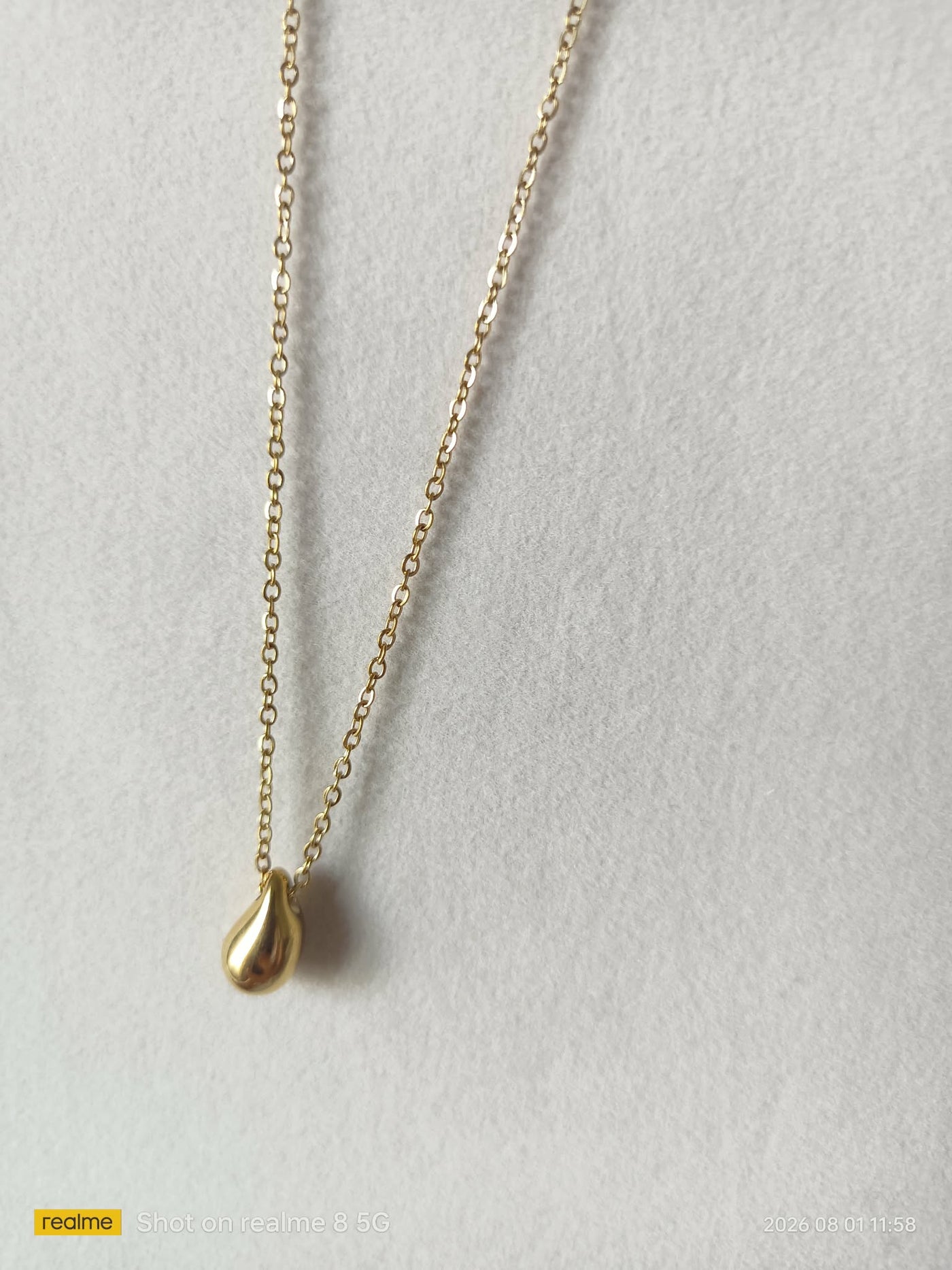 Mila Teardrop Necklace - view 1
