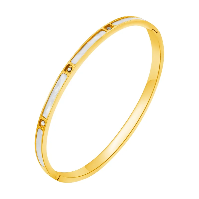 Celeste Crystal Bangle