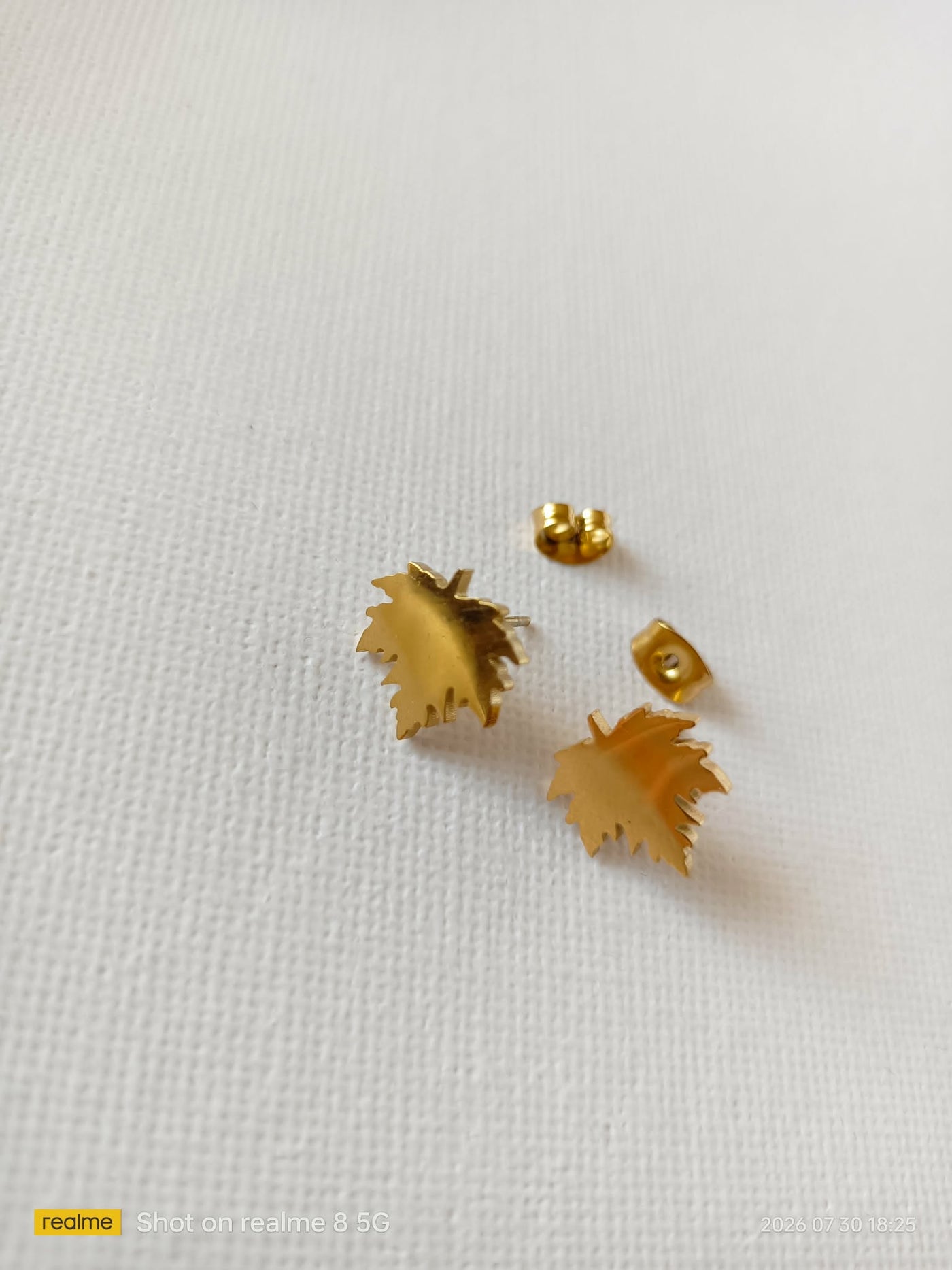 Sylva Leaf Studs - view 1